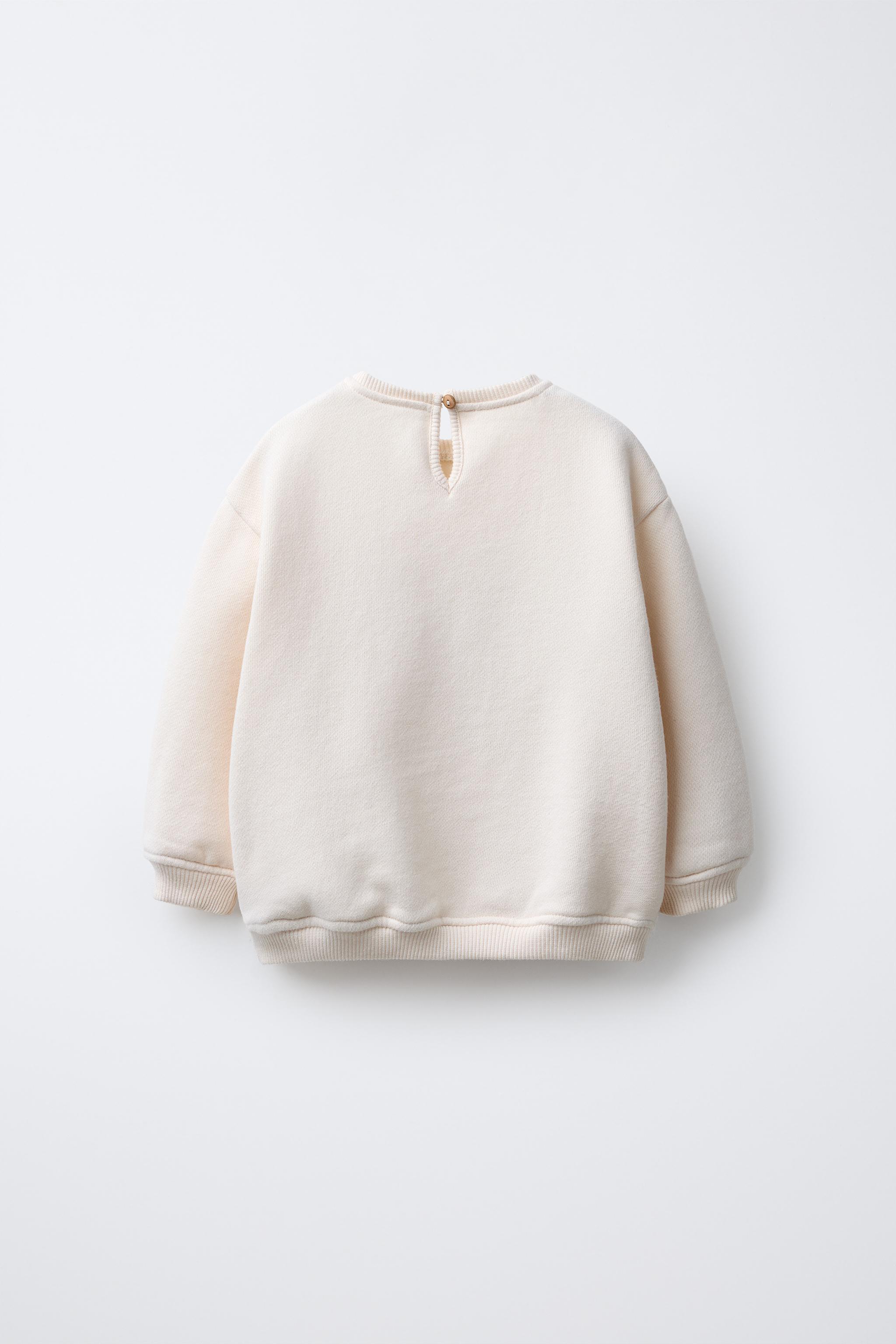 VELVET BOW SWEATSHIRT